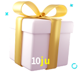 Receba seus bônus de boas-vindas no 10ju